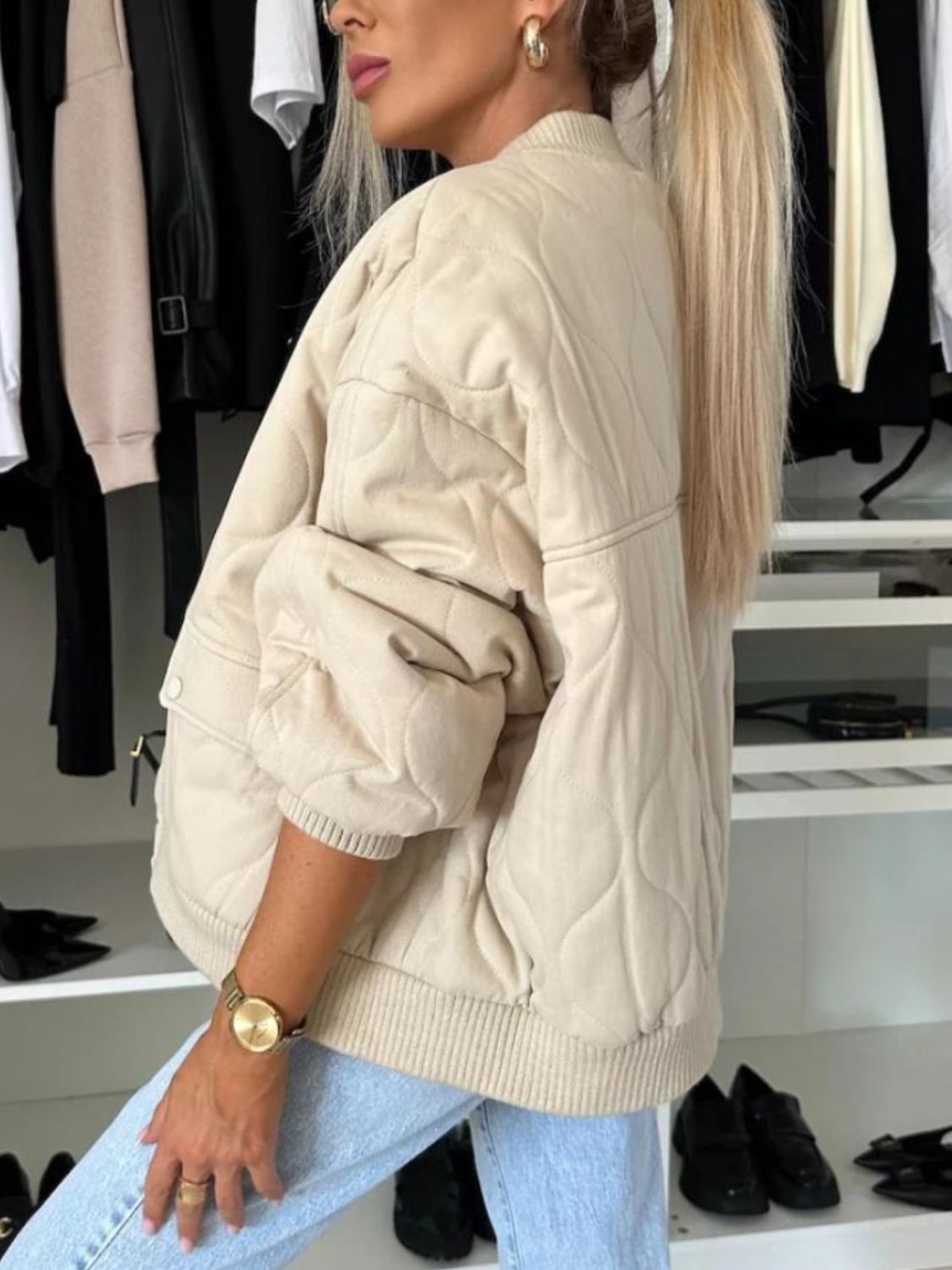 Chaqueta de inspiración vintage