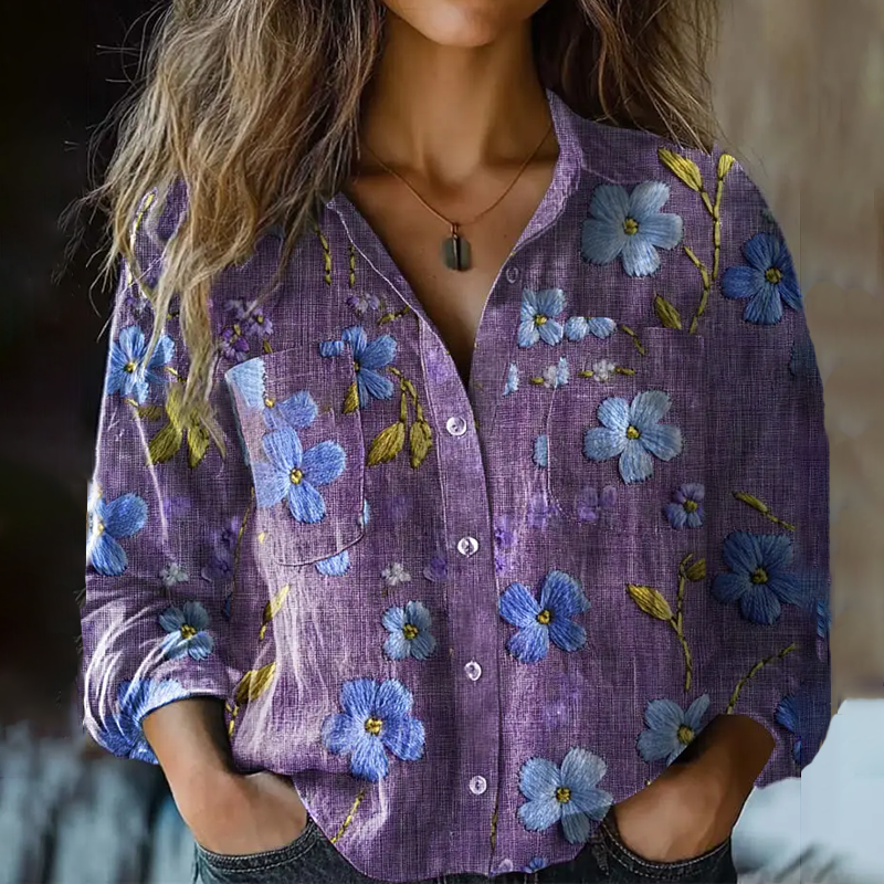 Camisa de inspiración vintage