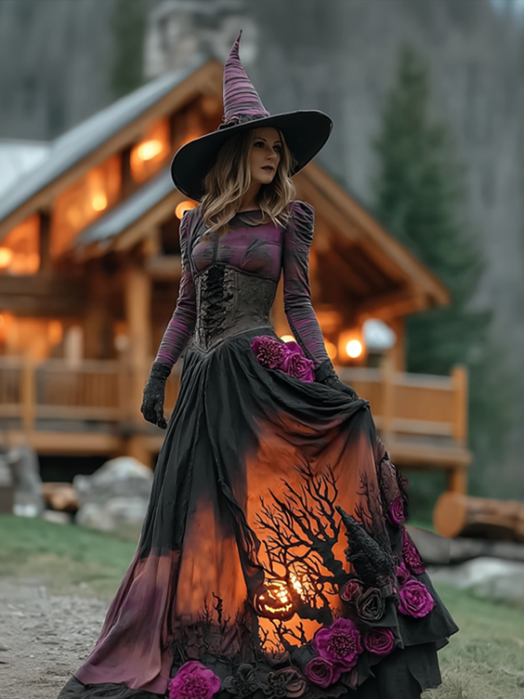 Vestido de inspiración vintage