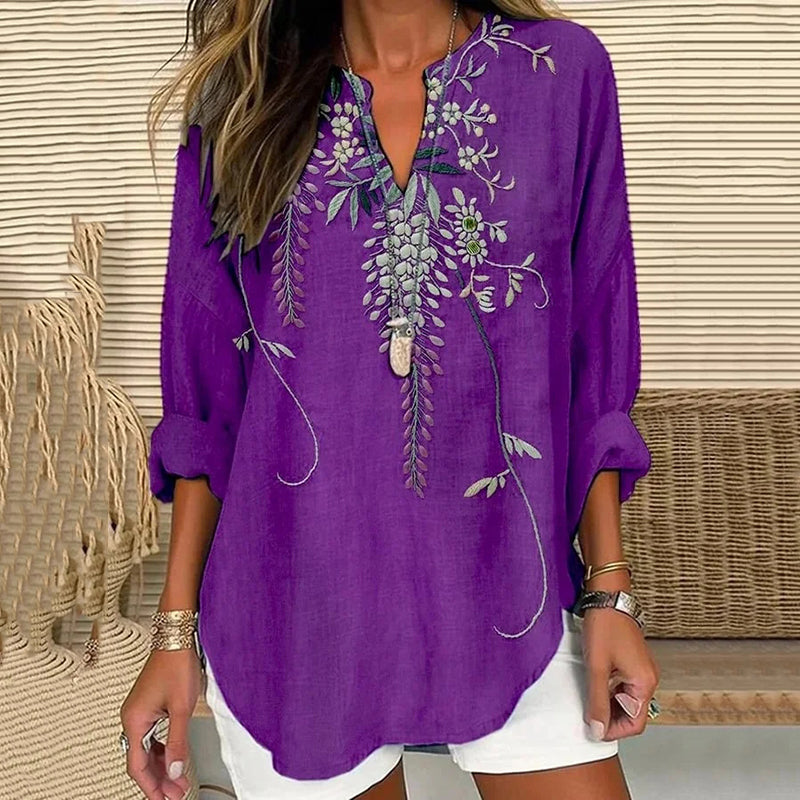 Camisa de inspiración vintage
