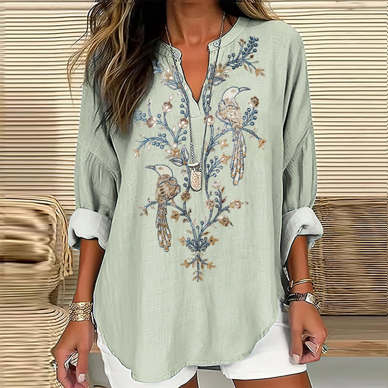 Blusa de diseño cuidado