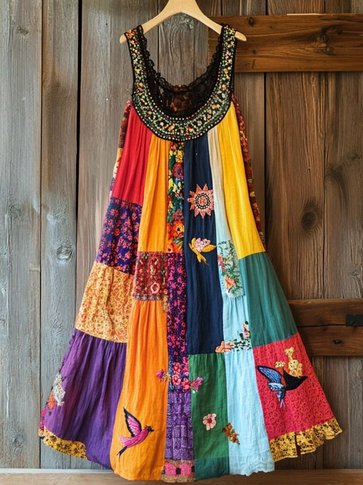 Vestido de estilo vintage atemporal