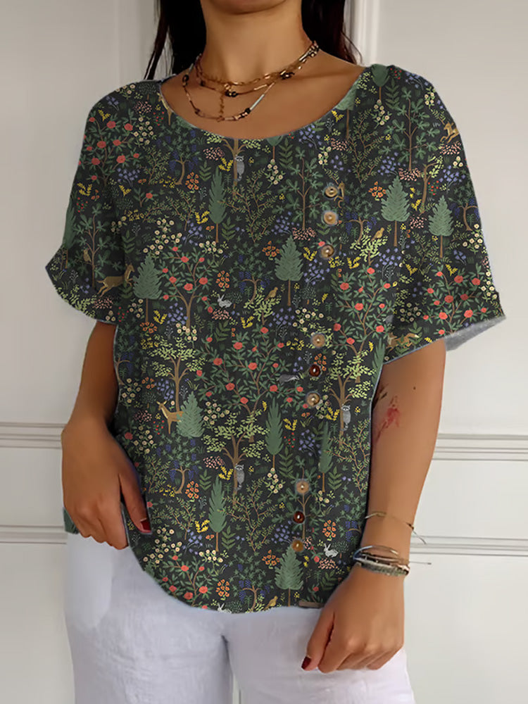 Camisa de inspiración vintage