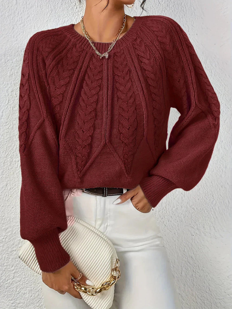 Suéter de diseño clásico