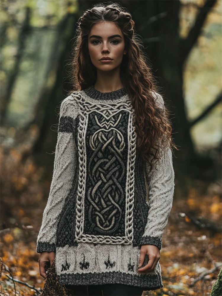 Suéter de estilo vintage atemporal