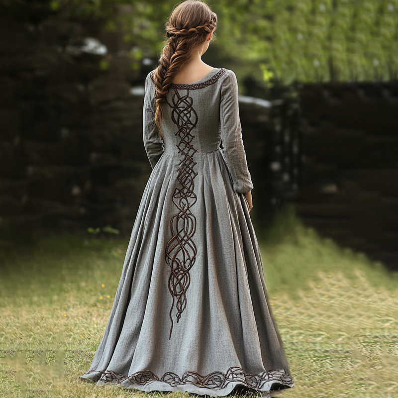Vestido de estilo vintage atemporal