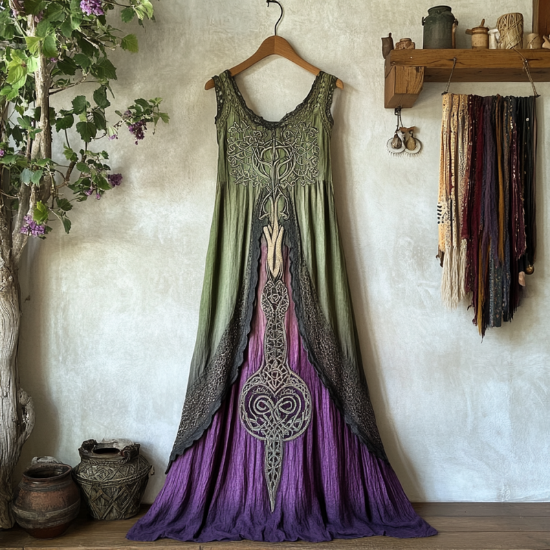 Vestido de inspiración vintage