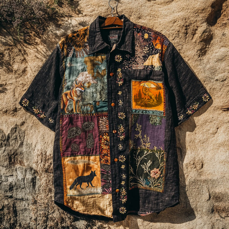 Camisa de inspiración vintage