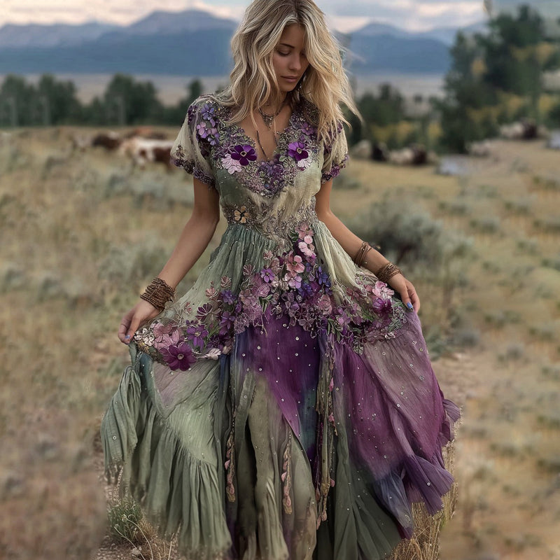 Vestido vintage clásico