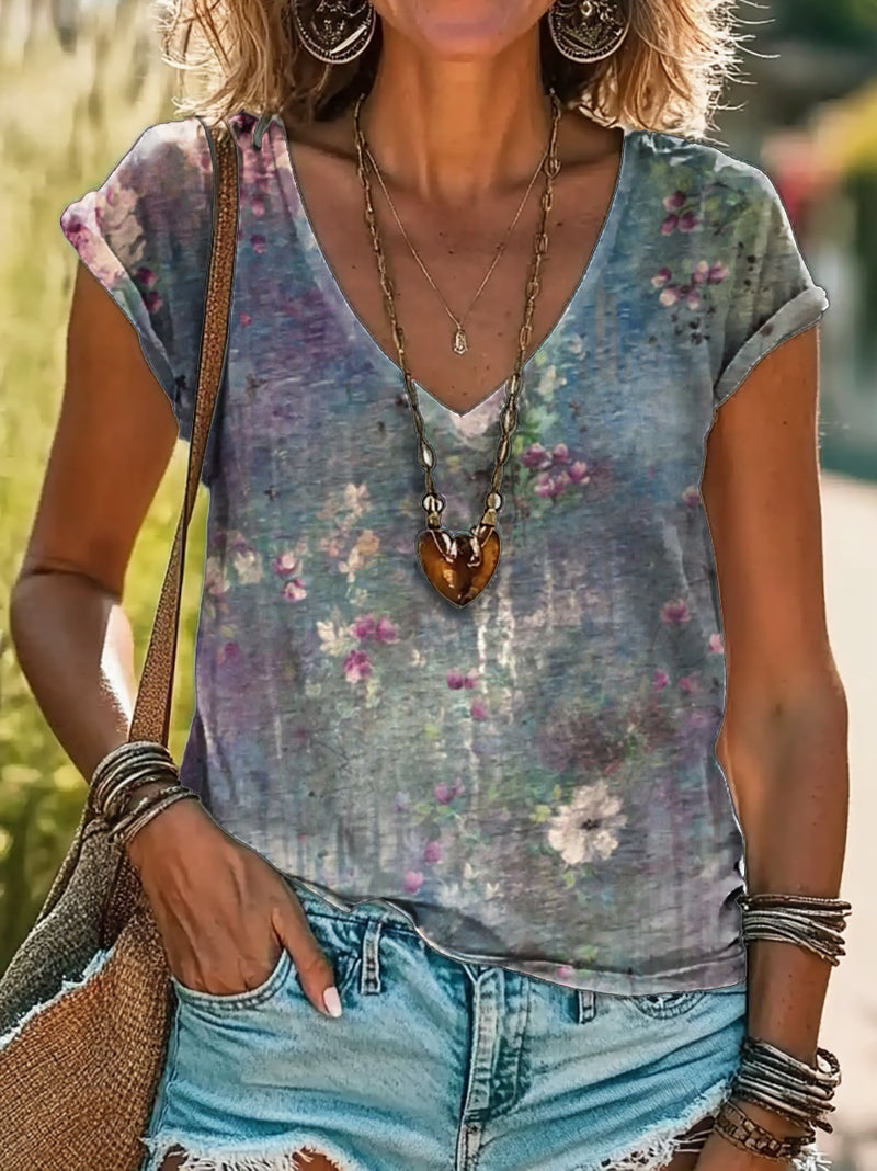 Camiseta de estilo vintage atemporal
