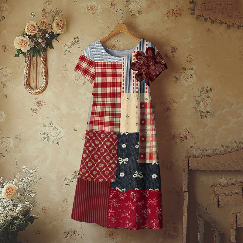 Vestido de inspiración vintage