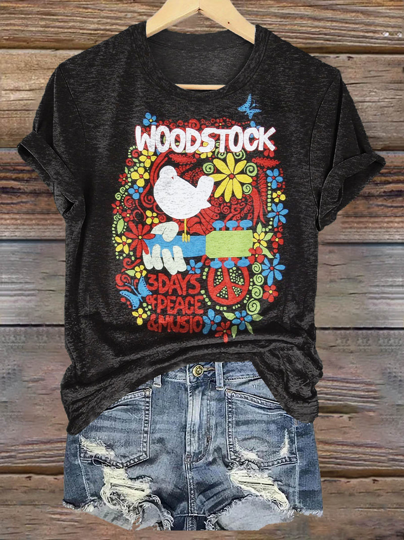 Camiseta de estilo vintage atemporal