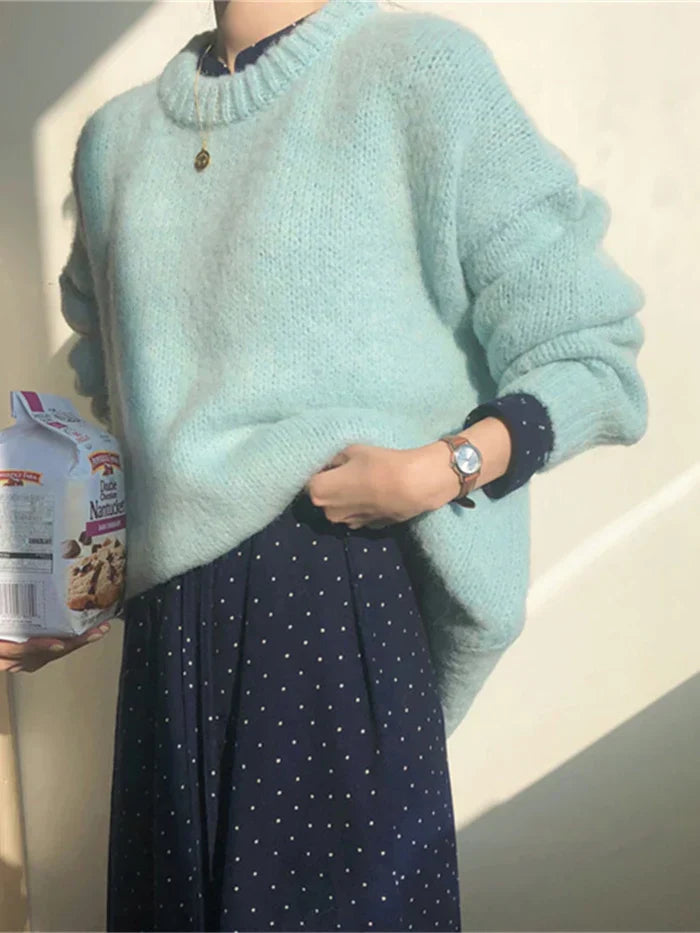 Suéter de inspiración vintage