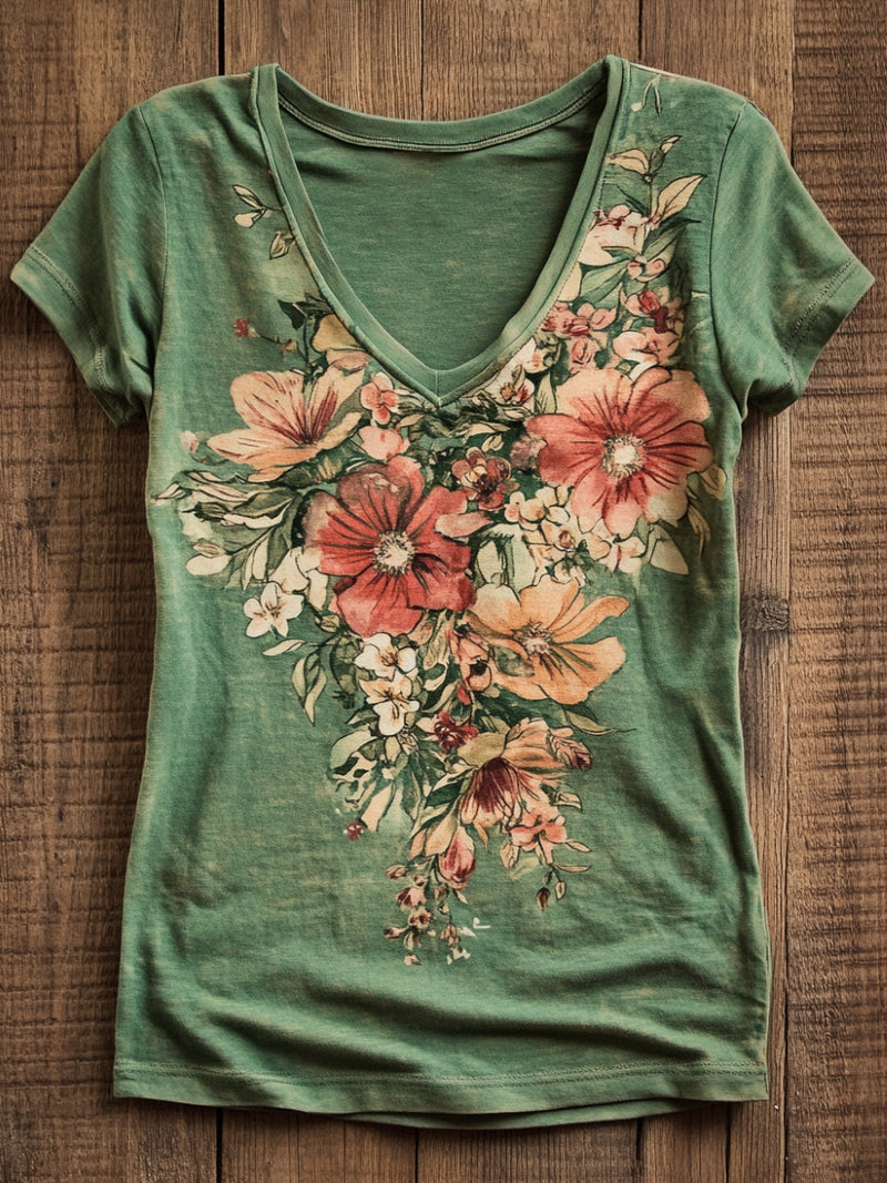 Camiseta de estilo vintage atemporal