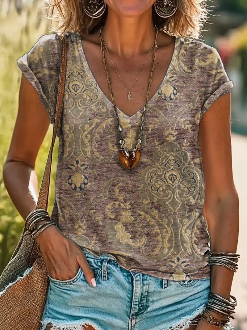 Camiseta de inspiración vintage