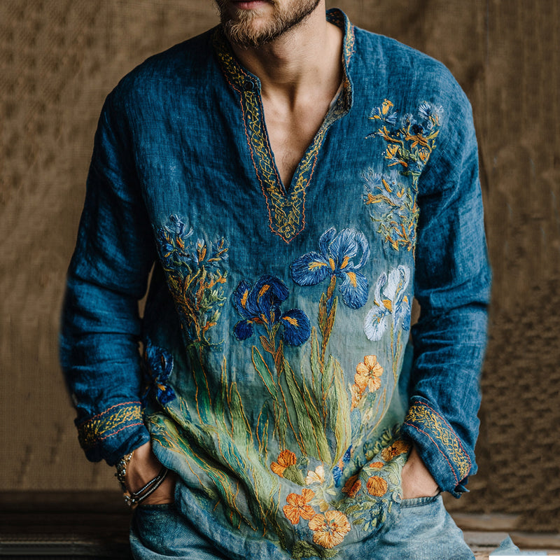 Camisa de diseño cuidado