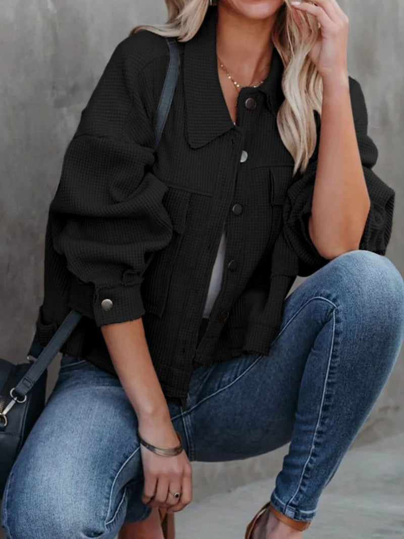 Chaqueta de diseño cuidado