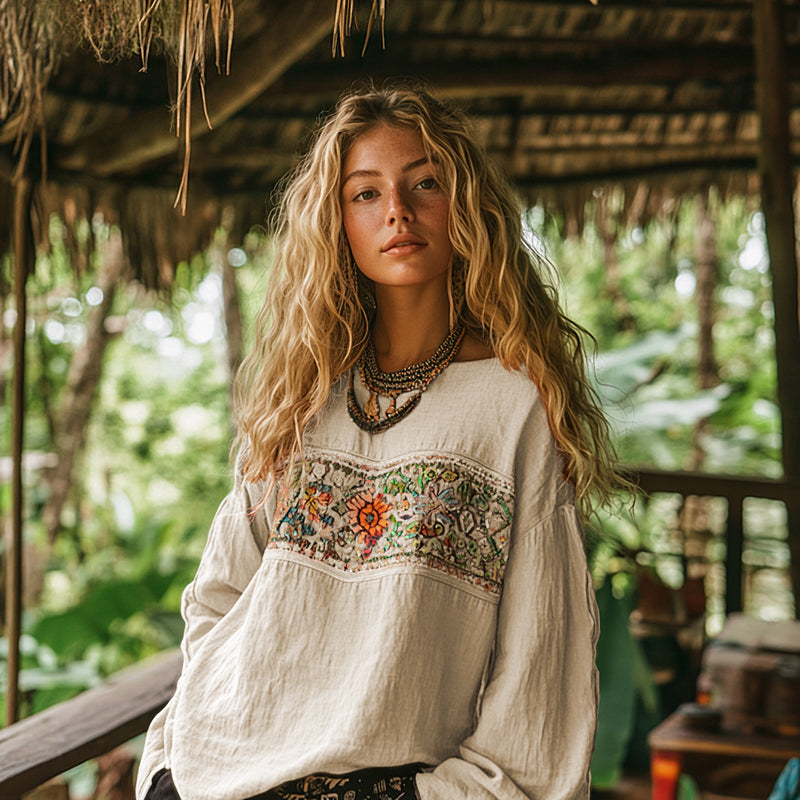 Blusa de diseño cuidado
