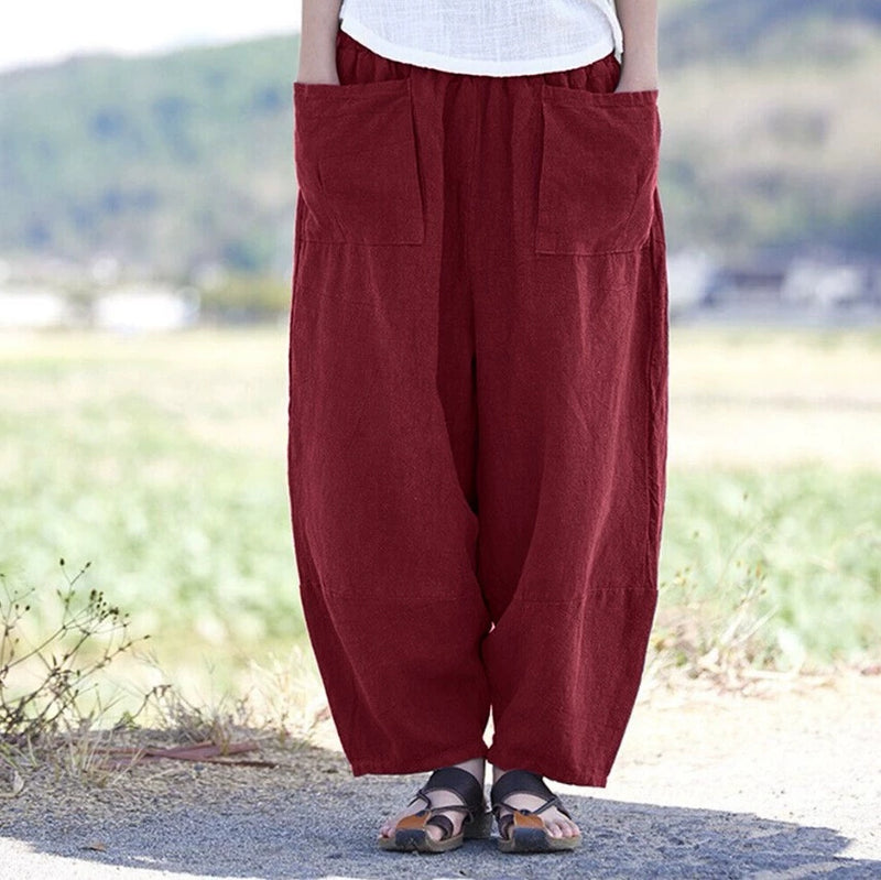 Pantalones de diseño clásico