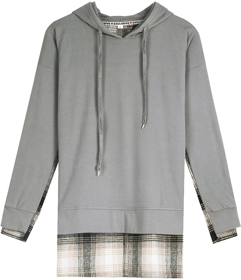 CM | Cómoda sudadera patchwork de manga larga
