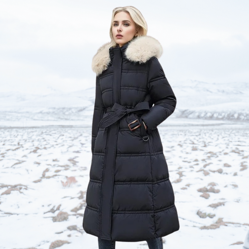 CM | Elegante abrigo de piel para mujer