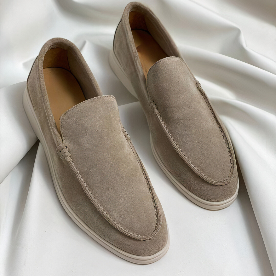 KL | Hombres Zapatos Casual Suede Loafer Slip On