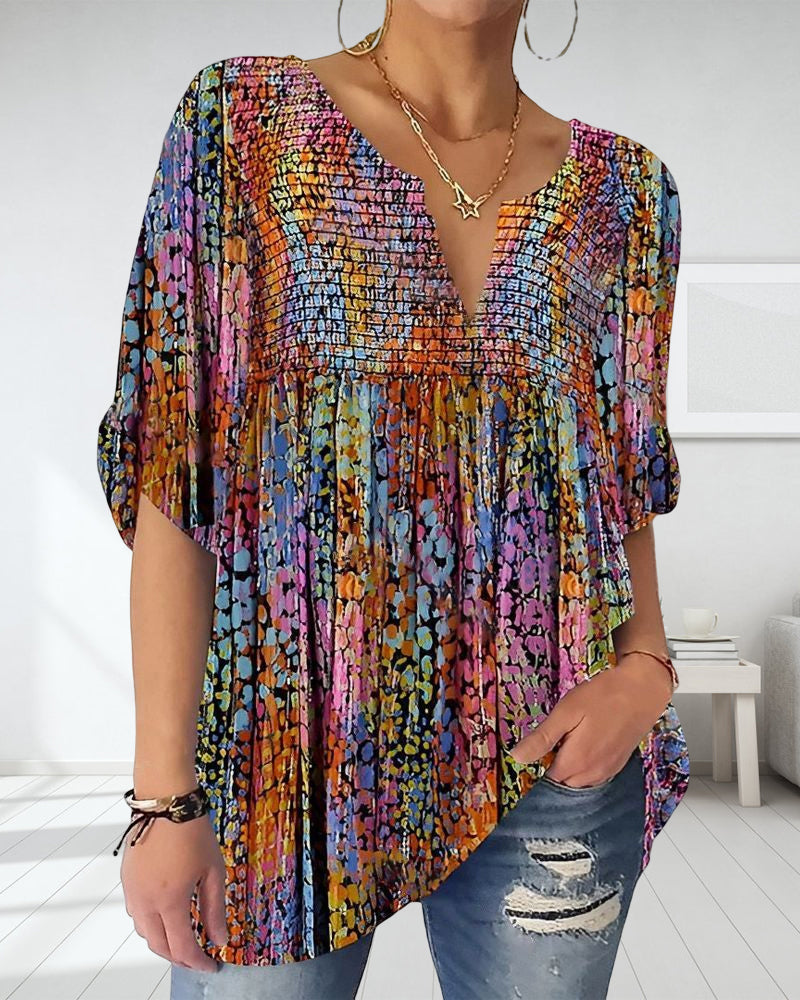 KL | Blusa con cuello en V