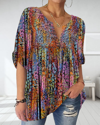 KL | Blusa con cuello en V