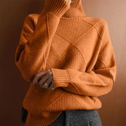 Suéter de diseño cuidado