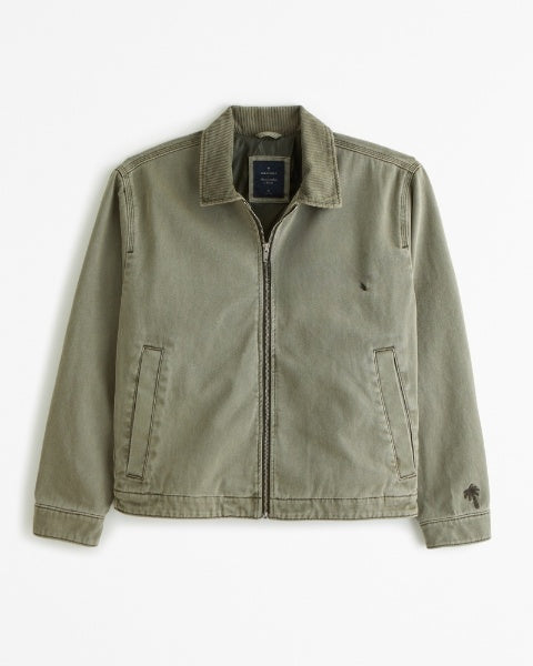 CM | Chaqueta de trabajo corta con cremallera