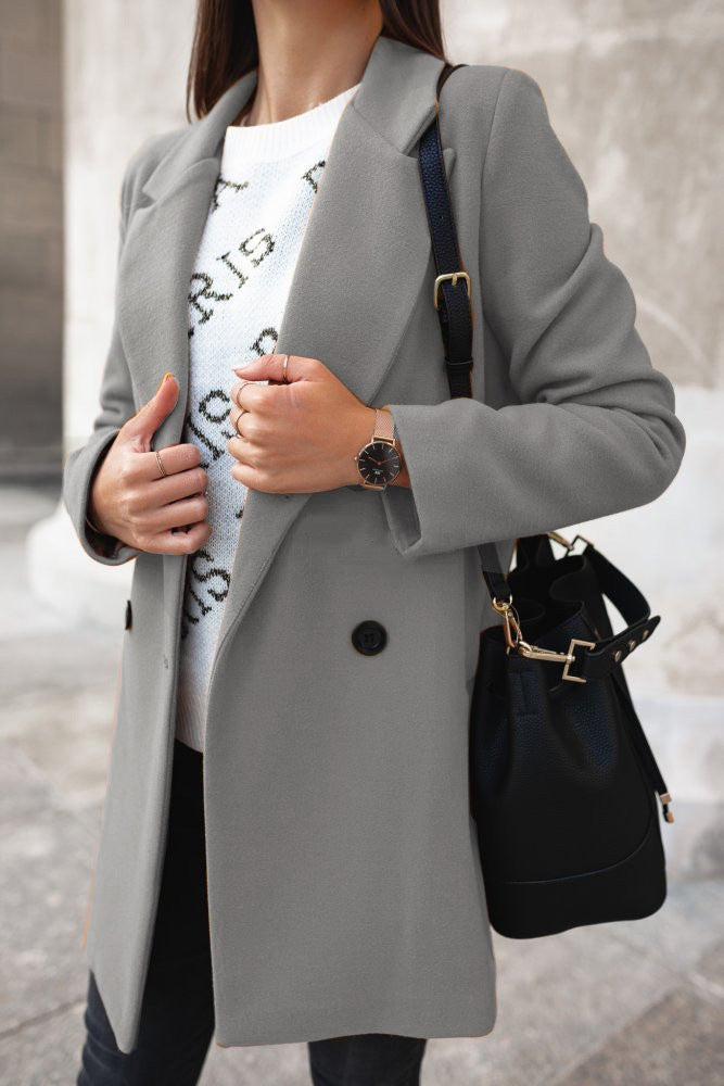 CM | Elegante chaqueta con botones para mujer