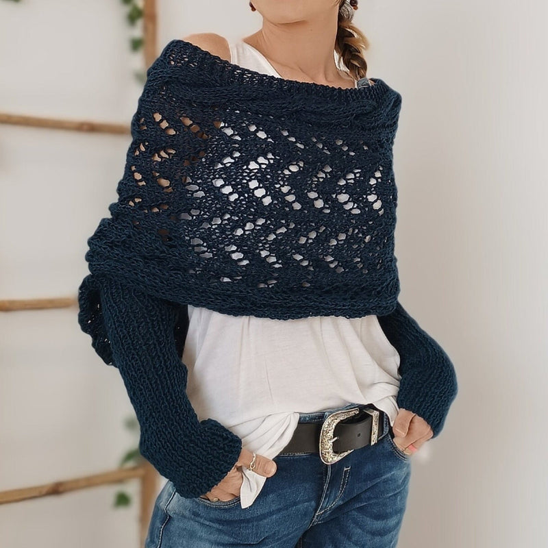 KL | Elegante jersey de punto con detalle calado