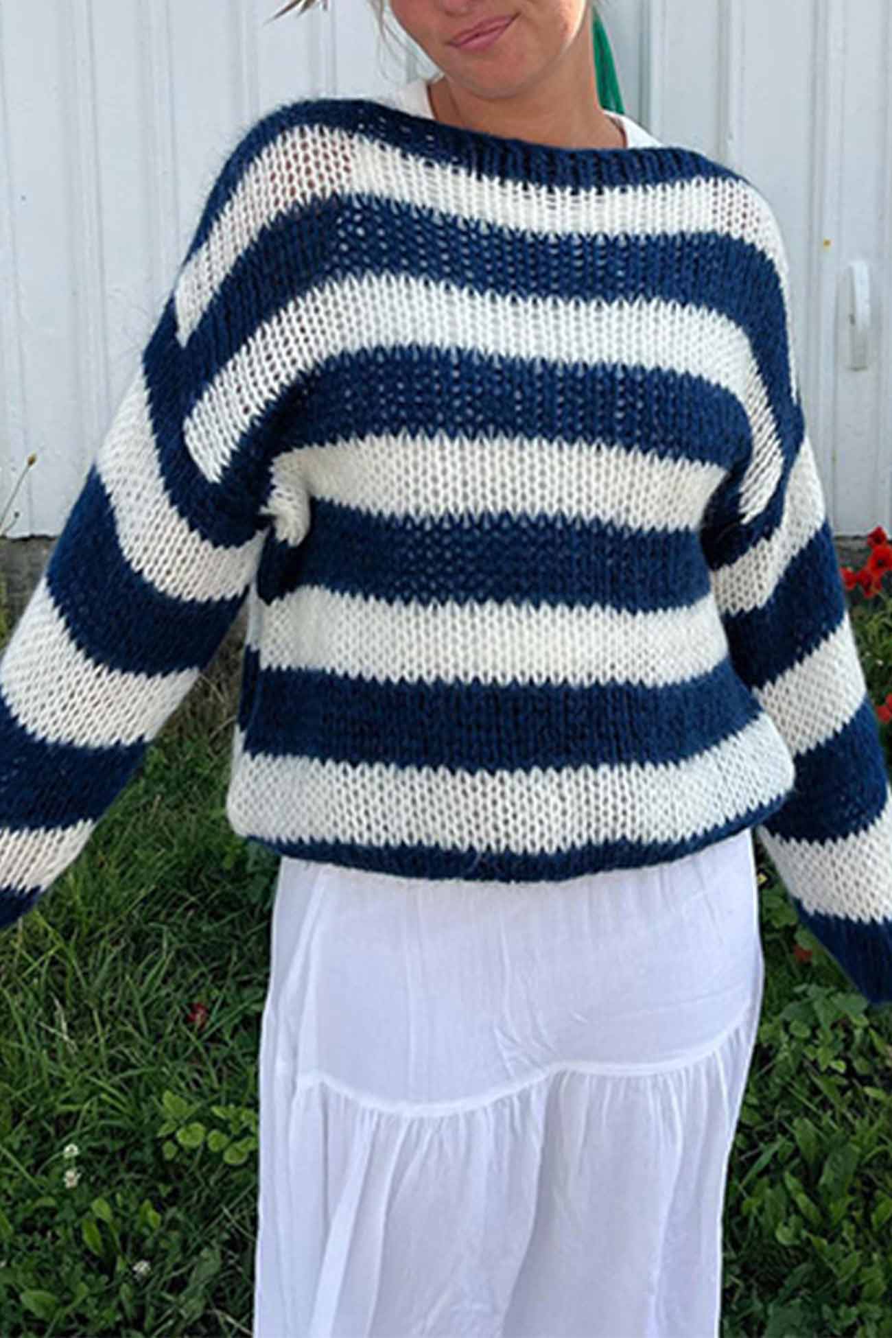 Suéter de estilo vintage atemporal