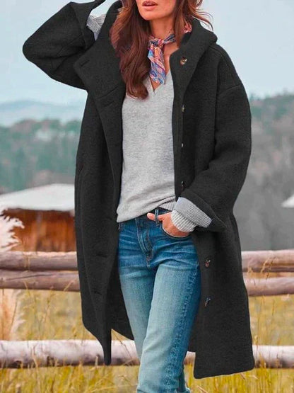 KL | Abrigo de lana oversize para mujer