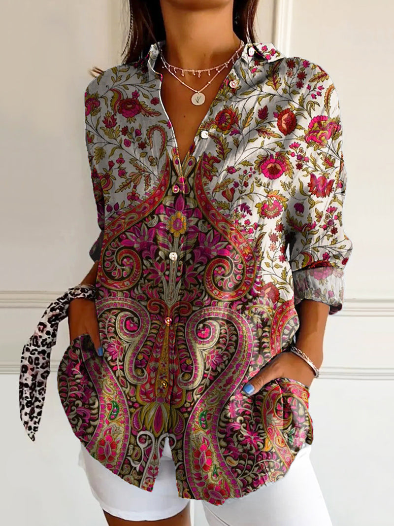 Camisa bellamente confeccionado
