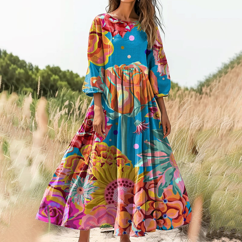 Vestido de estilo vintage atemporal