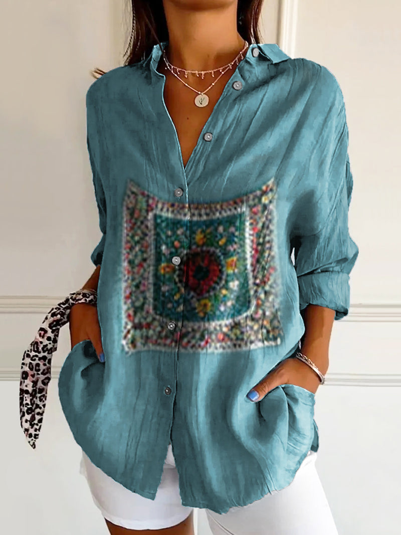 Camisa de inspiración vintage
