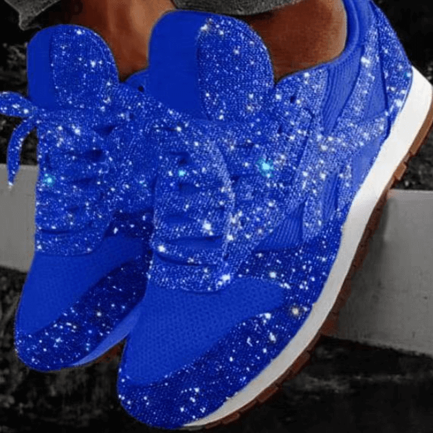 CM | Moda lentejuelas zapatos de mujer