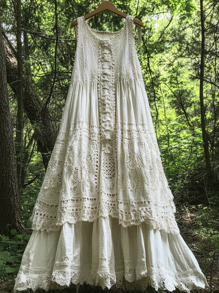 Vestido de diseño cuidado