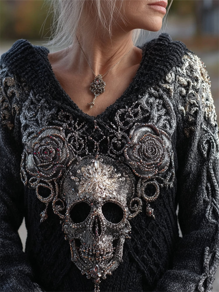 Suéter de inspiración vintage