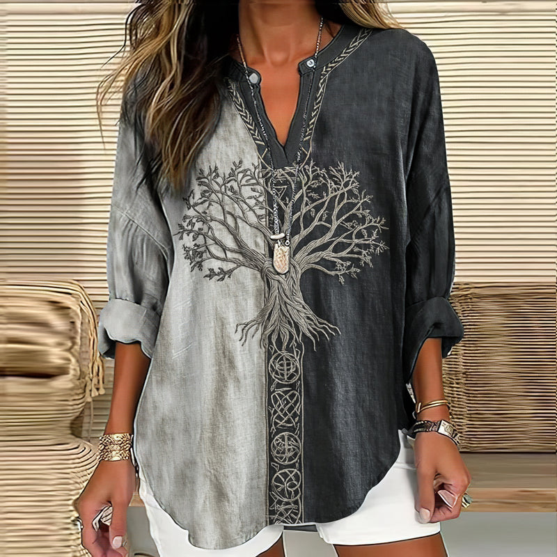 Camisa de diseño cuidado
