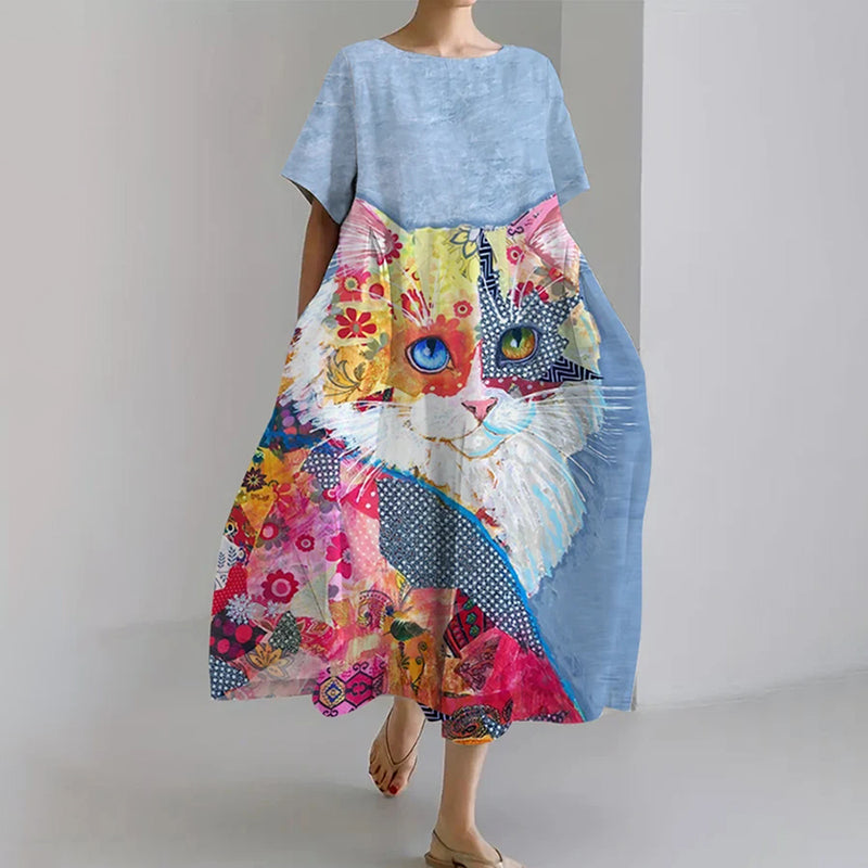 Vestido de inspiración vintage