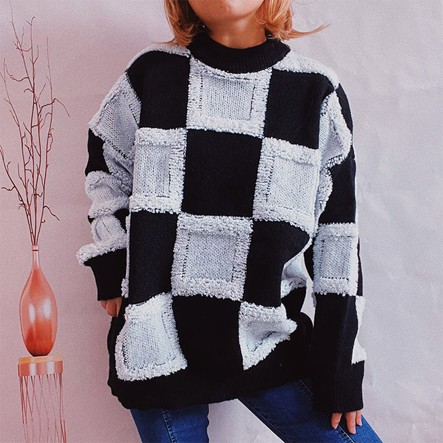 Suéter de estilo vintage atemporal