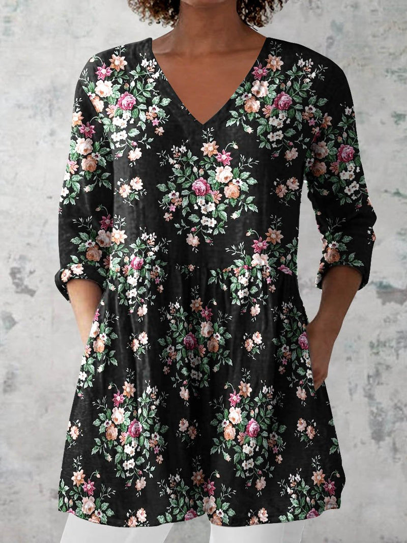 Top de estilo vintage atemporal