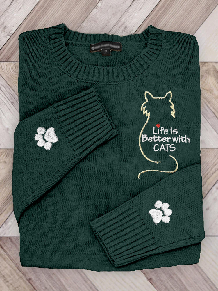 Suéter de estilo vintage atemporal