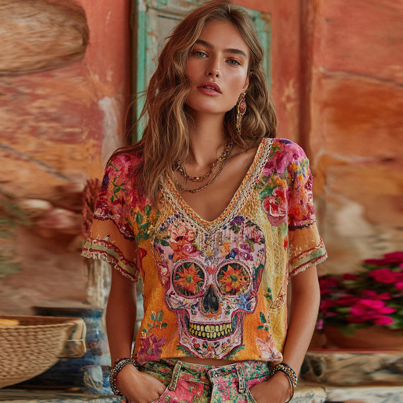 Camiseta bellamente confeccionado