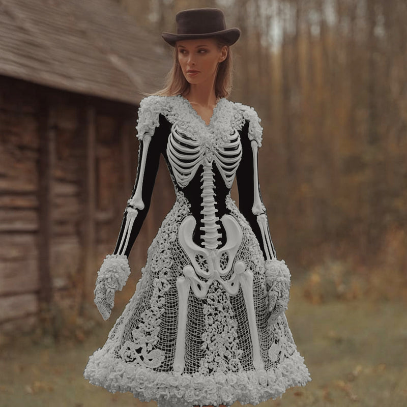 Vestido de estilo vintage atemporal