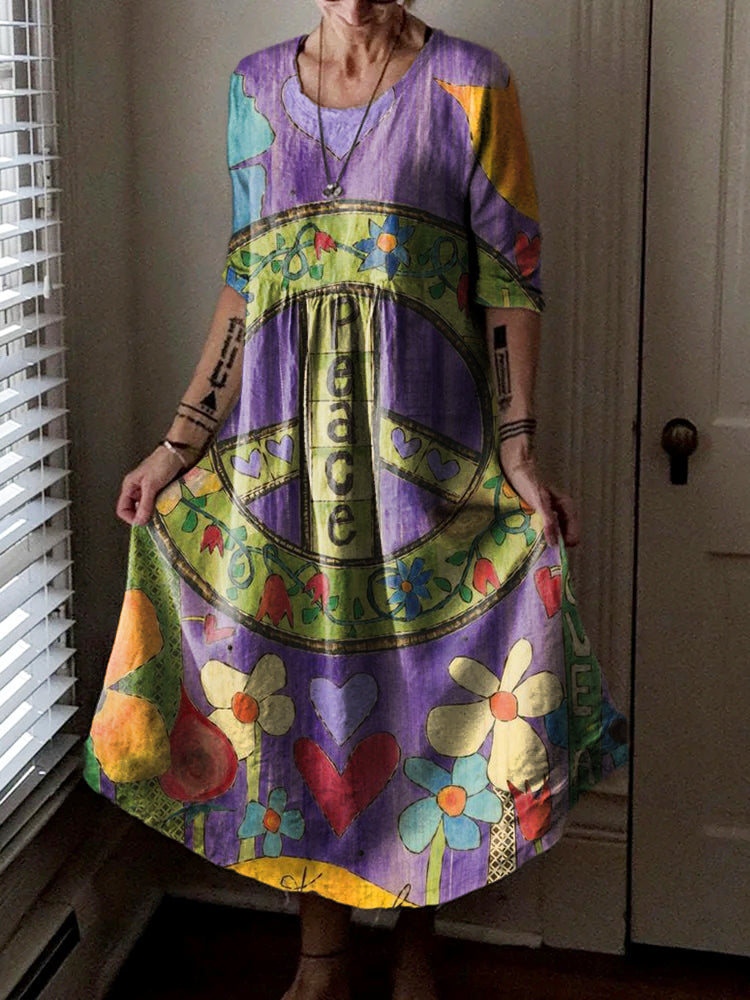 Vestido de estilo vintage atemporal