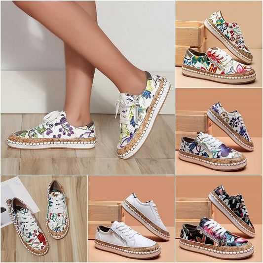 CM | Zapatillas sencillas con flores
