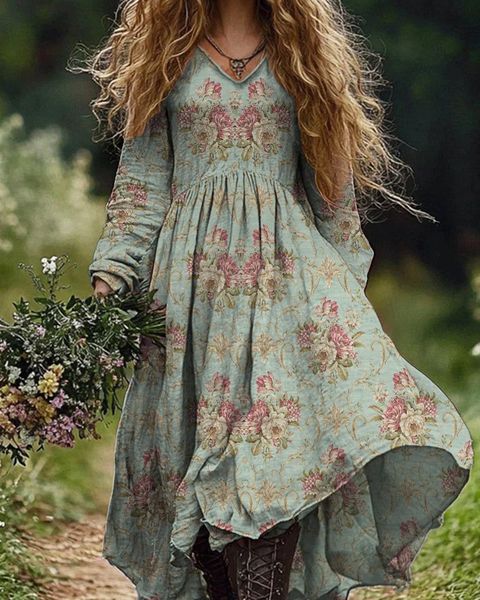 Vestido de inspiración vintage